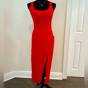 JAY GODFREY  MIDI dress in Red ❤️